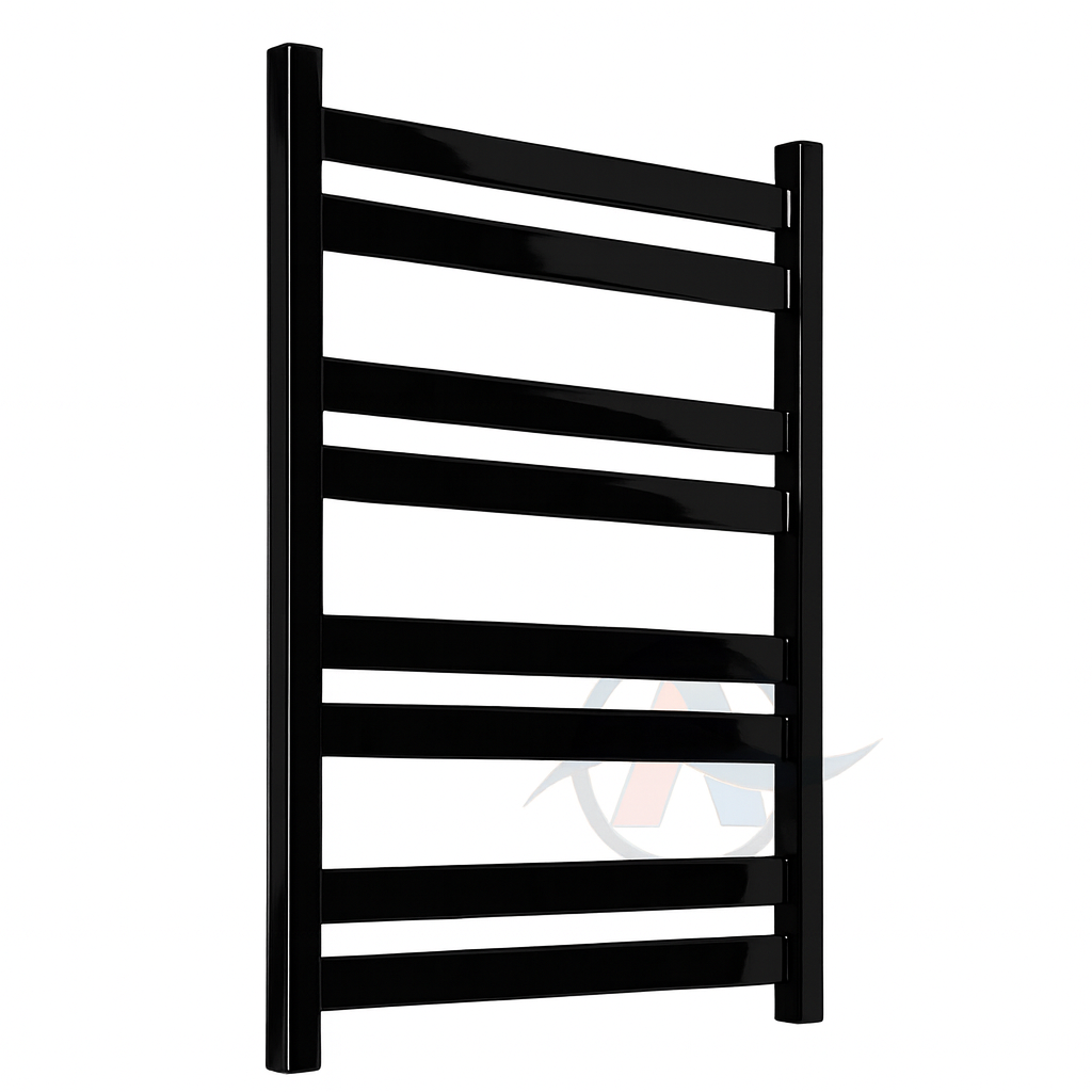 black.radiator رادیاتور حوله ای فلت مشکی براق